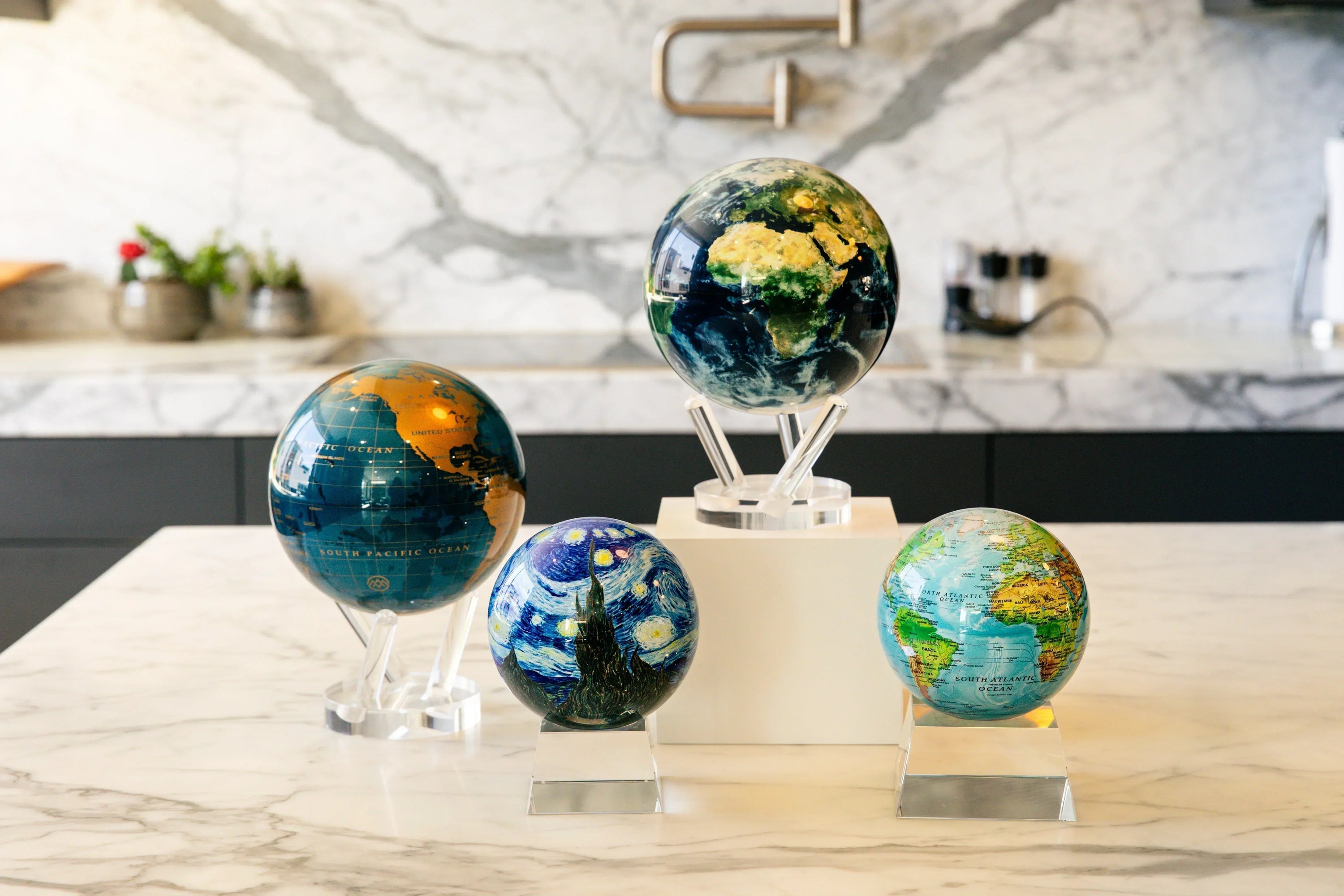 MOVA Globes on Display