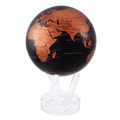 BLACK AND COPPER GLOBE - MOVA EU