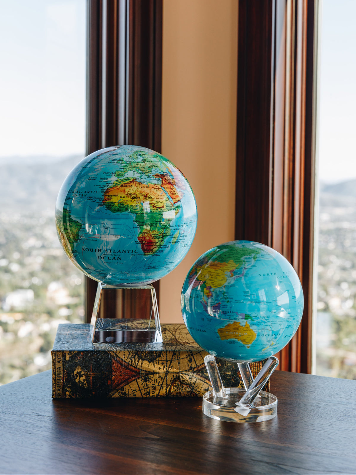 Pair of MOVA globes