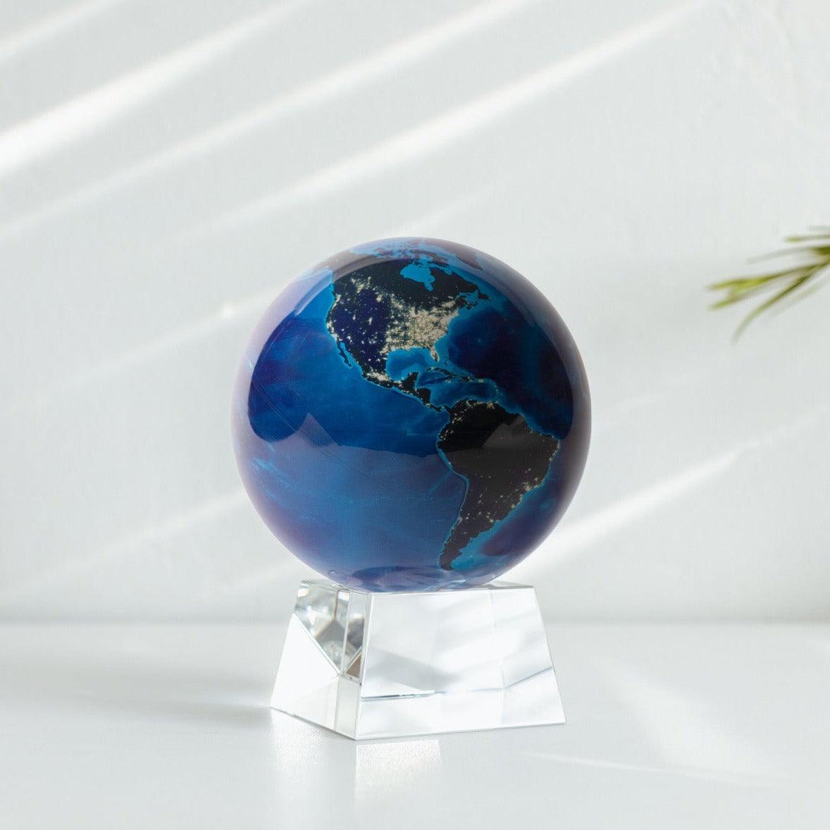 EARTH AT NIGHT | The Earth at Night globe uses over 400 satellite images from NASA - MOVA EU