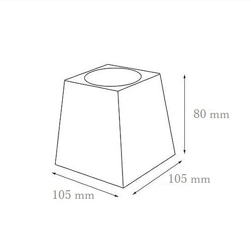 CRYSTAL BASE size of Length 105mm - MOVA EU