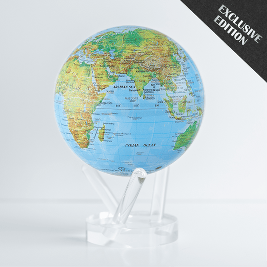 BLUE GREEN EARTH | An acrylic base is included - MOVA EU