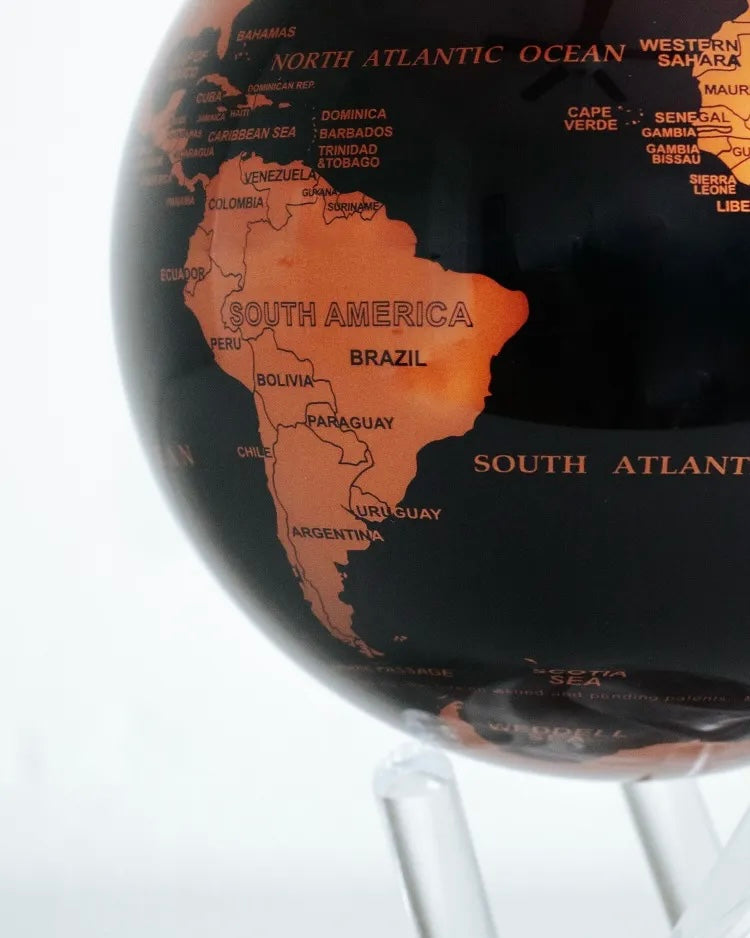 BLACK AND COPPER GLOBE - MOVA EU