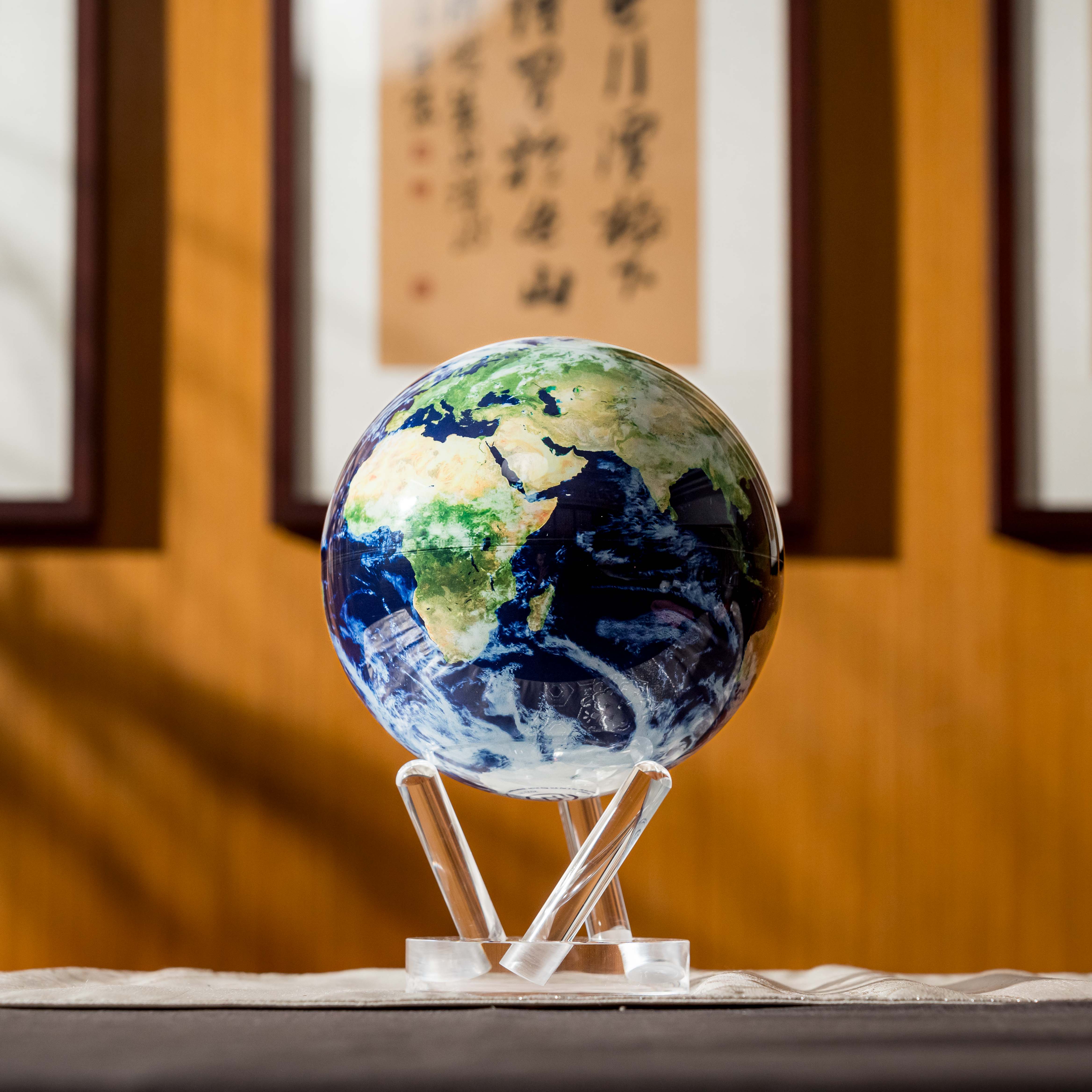 Buy Earth with clouds globe MOVA Globe – Rotating Earth with