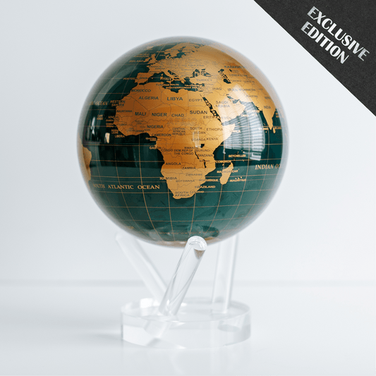 GREEN AND GOLD GLOBE - MOVA EU