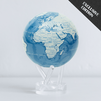 SKY BLUE AND WHITE GLOBE - MOVA EU