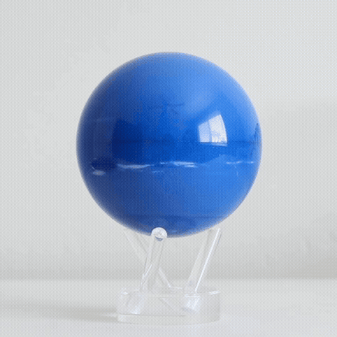 Rotating Neptune globe