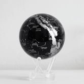 Rotating starry globe