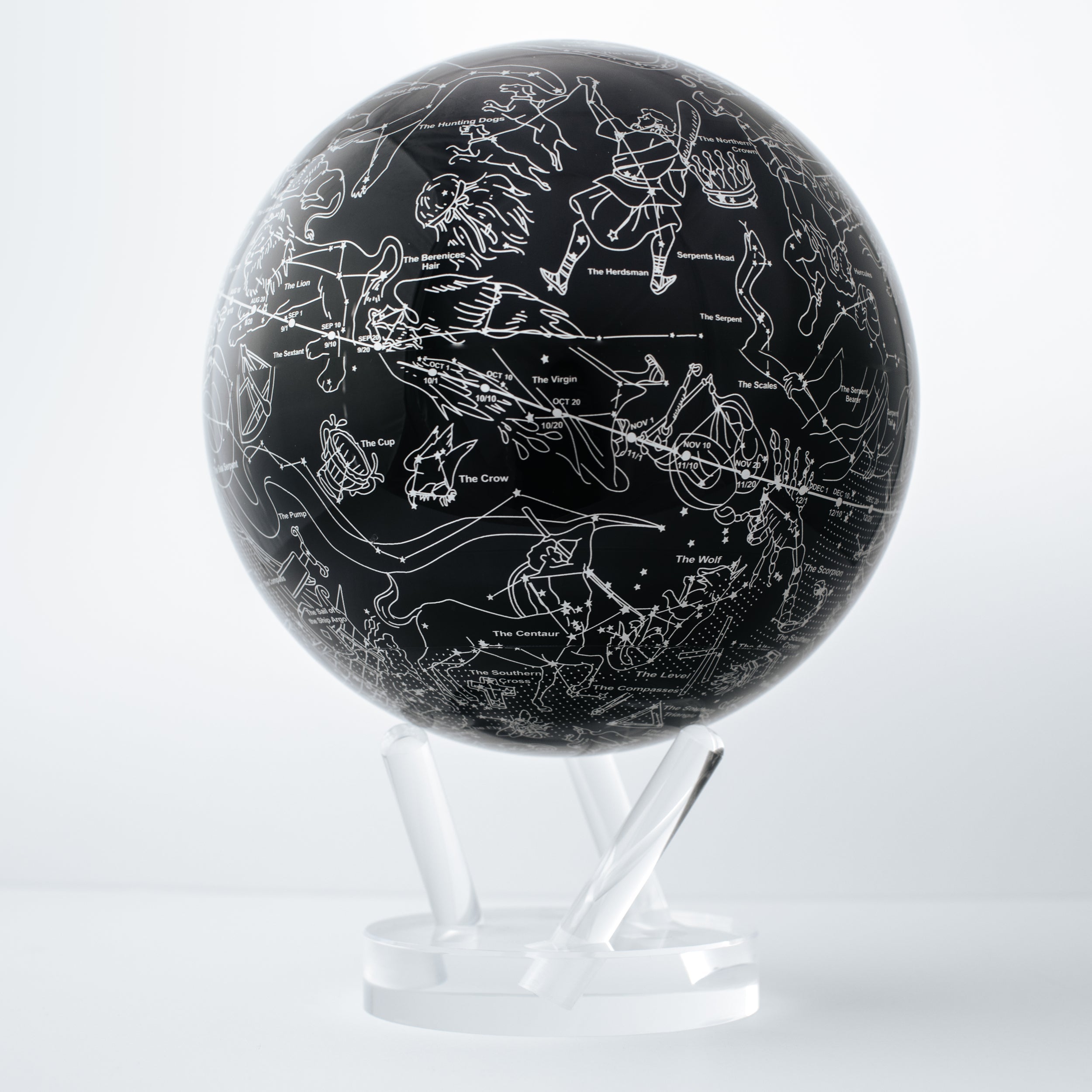 Constellations Globe - Rotating Star Map Globe for Home Décor