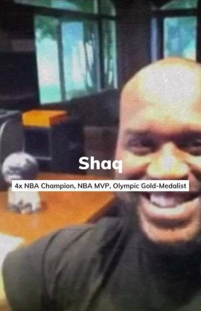 Shaquille O'neal & Black and Silver Globe