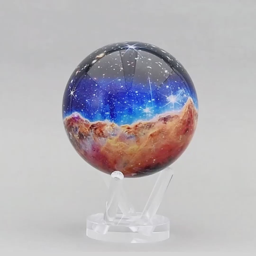James Webb Carina Nebula Globe